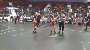 54 lbs Round 1 (4 Team) - Camden Bergstrom, Byron Center vs Garrett Precious, Lowell White