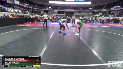 1A-4A 190 Quarterfinal - Charles Chappelle, Montgomery Catholic Prep School vs Brady Thrash, Ashville