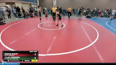 106 lbs Cons. Round 2 - Tyler Sorensen, 512 Outlaw Wrestling vs Joshua Bailey, North Carolina