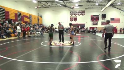 127 lbs Champ. Round 2 - Sonja Thompson, Loudoun Valley vs Christina Pericli, James W. Robinson