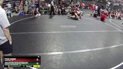 160 lbs Round 2 (6 Team) - Houston Schletzbaum, Kansas Copperheads vs Tyce Faber, Team USA