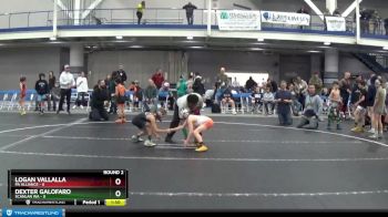 56 lbs Round 2 (8 Team) - Logan Vallalla, PA Alliance vs Dexter Galofaro, Scanlan WA