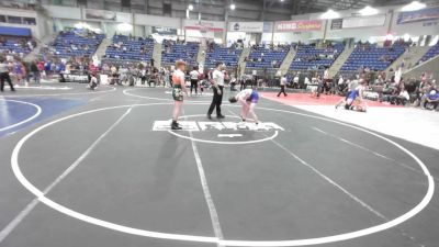 130 lbs Consi Of 8 #1 - Finn McDonald, Summit WC vs Aiden Fulks, Adams City