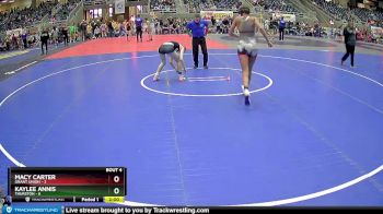 117 lbs Round 2 (4 Team) - Kaylee Annis, Thurston vs Macy Carter, Grant Union
