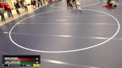 70 lbs Champ. Round 2 - Lars Lodgaard, JARO Wrestling Academy vs Micah Rivard, Anoka Youth Wrestling