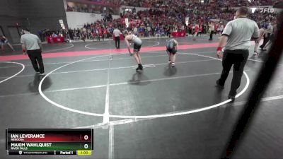 150 lbs Champ. Round 2 - Maxim Wahlquist, River Falls vs Ian Leverance, Nekoosa