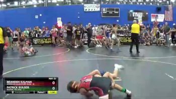 72 lbs Round 5 (6 Team) - Branden Kalman, American Gladiators-Blue vs Patrick Bulger, Revival Villains