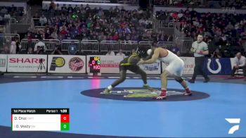 182 lbs 1st Place Match - De`Alcapon Veazy, Fort Wayne Snider vs Orlando Cruz, Crown Point