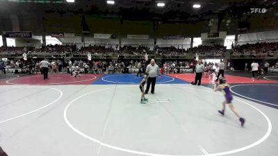 46 lbs Rr Rnd 2 - Aureli Sherwood, Ellicott Metro WC vs Xavier Gallegos, Spartan Elite Youth Wresting Club