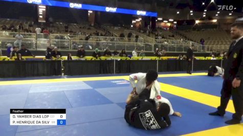 DELPHI YAMBER DIAS LOPES vs PABLO HENRIQUE DA SILVA CANDIDO 2024 Pan Jiu Jitsu IBJJF Championship