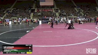 145 lbs 3rd Place Match - Jordan Cottrell, Homewood Hs vs Lee Leonard, Benjamin Russell