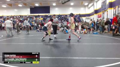 108 lbs Round 3 - Nathaniel Waltemath, West Wateree Wrestling Club vs Evan Gates, Legacy Elite Wrestling