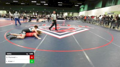 190 lbs Round Of 32 - Owen Pummel, OH vs Lane Kiser, KY