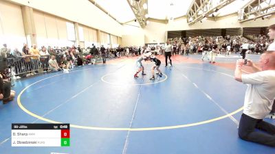 98-J2 lbs Final - Daniel Sharp, AMERICAN MMA AND WRESTLING vs Jack Obiedzinski, Pursuit Wrestling Club