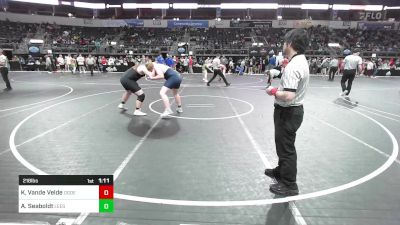 218 lbs 5th Place - Kendrick Vande Velde, Ogden's Outlaws Wrestling Club vs Austin Seaboldt, Lees Summit West Titans