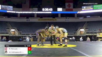 141 lbs Final - Marcos Mercado, Springfield Technical Community College vs Wesley Hollingsworth, East Carolina University