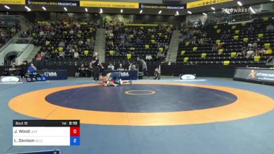 125 kg Round Of 16 - Jordan Wood, Lehigh Valley Wrestling Club vs Lucas Davison, WILD/TMWC