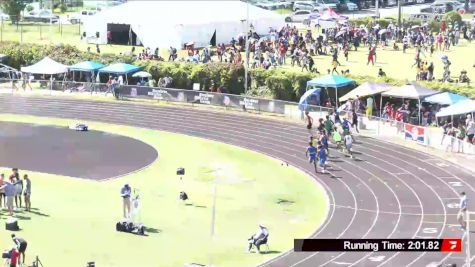 Youth Boys' 800m, Semi-Finals 3 - Age 17-18