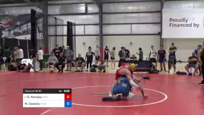 61 kg Consi Of 16 #1 - Shawn Nonaka, George Mason vs Michael Cassidy, Husky Elite Wrestling Club