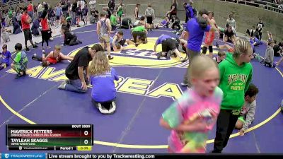 65 lbs Champ. Round 1 - Tayleah Skaggs, Viper Wrestling vs Maverick Fetters, Oregon Basics Wrestling Academ