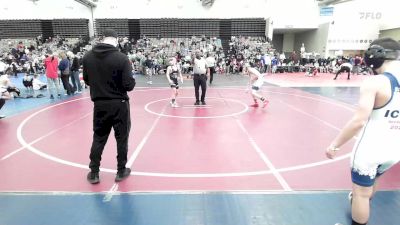 93 lbs Rr Rnd 4 - Bryson Clark, ICWL Bruisers White vs Jayden DeAngelis-Dilea, Pride Wrestling