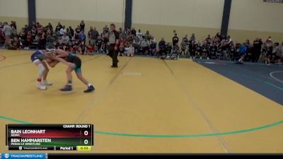 70 lbs Champ. Round 1 - Bain Leonhart, NEIWC vs Ben Hammarsten, PINnacle Wrestling