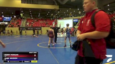 102 lbs Semifinal - Perry Morgan, MO vs Gabe Wassom, KS