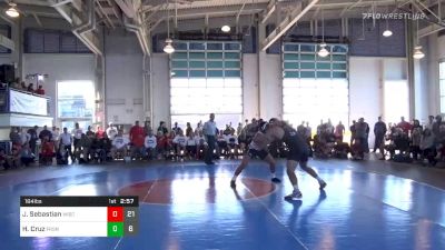 184lbs Match: Johnny Sebastian, Wisconsin vs Hunter Cruz, Fresno State