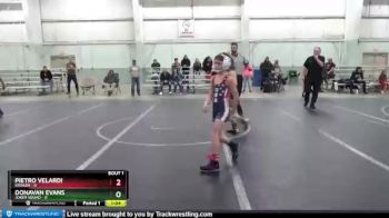 72 lbs Finals (2 Team) - Pietro Velardi, Kraken vs Donavan Evans, Joker Squad