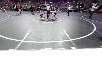 85.3-93.7 lbs Quarterfinal - Audrie Schmidt, Turner Youth Wrestling vs Haley Zabel, Juic3 Acad3my