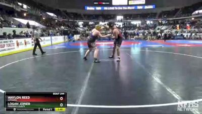 1A-4A 285 5th Place Match - Logan Joiner, Madison County vs Waylon Reed, Satsuma