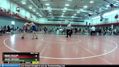 152 lbs Cons. Round 4 - Brody Butler, Greenfield Central vs Henry Redman, Columbus East Wrestling Club