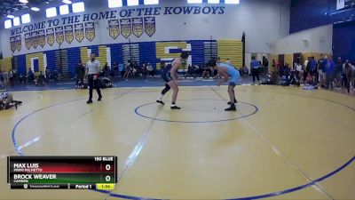 150 Blue Quarterfinal - Brock Weaver, Camden vs Max Luis, Miami Palmetto