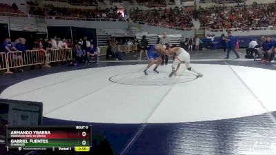 D1-165 lbs 3rd Place Match - Armando Ybarra, Mountain View Hs (Mesa) vs Gabriel Fuentes, Chandler