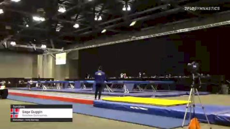 Sage Duggin - Tumbling, Sonshine Gymnastics. - 2021 USA Gymnastics Championships