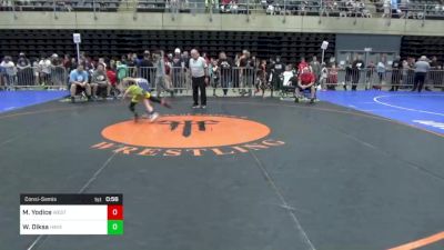 58 lbs Consolation - Marco Yodice, West Milford, NJ vs William Diksa, Havertown, PA