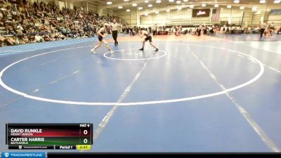 132 lbs Cons. Round 2 - Carter Harris, Battlefield vs David Runkle, Mount Vernon