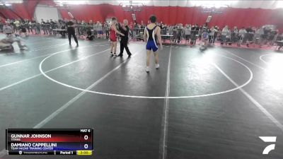 160 lbs Cons. Round 2 - Gunnar Johnson, Titans vs Damiano Cappellini, Team Nazar Training Center