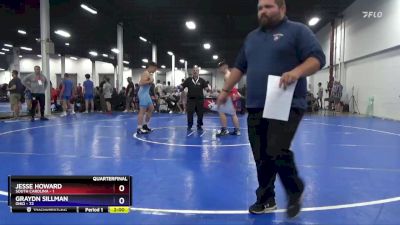 187 lbs Quarterfinals (8 Team) - Jesse Howard, South Carolina vs Graydn Sillman, Ohio