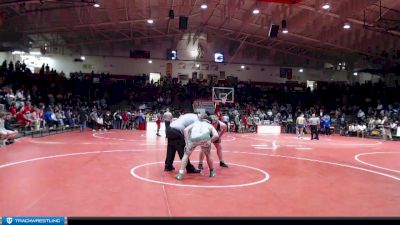 285 lbs Champ. Round 1 - Brayden Bennett, New Castle vs Brayden Flener, Greenfield-Central