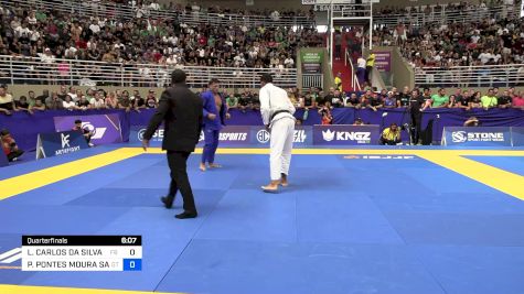 LEANDRO CARLOS DA SILVA SANTOS vs PATRICK PONTES MOURA SANTOS GAUD 2024 Brasileiro Jiu-Jitsu IBJJF