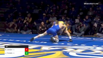 157 lbs Garrett Jordan, SDSU vs Jared Franek, NDSU