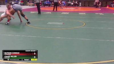 2 - 190 lbs Semifinal - Hutson Conrad, Strasburg vs Chase Miller, Glenvar