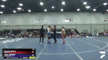 185 lbs Round 3 (8 Team) - Olyvia Besco, Kansas vs Vida Cienega, Washington