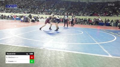 123 lbs Round Of 64 - Gage Backus, Blackwell vs Turner Steele, Saint's Wrestling Club