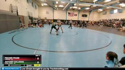 160 lbs Round 1 (10 Team) - Fischer Frude, Laramie vs Antonio Gallegos, Fossil Ridge