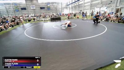 132 lbs Placement Matches (8 Team) - Austin Paris, Team Utah vs Tyson Flavin, Tennessee