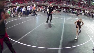 73 lbs Cons. Round 2 - Baylor Waltemath, HWA vs Lyla Mader, Crawford Jr. Wrestling