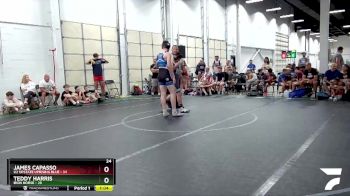 160 lbs Finals (2 Team) - Teddy Harris, Iron Horse vs James Capasso, U2 Upstate Uprising Blue