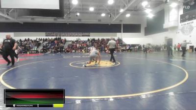 150 lbs Champ. Round 1 - Anthony Manno, Newport Harbor vs Jacob Mendez, Temescal Canyon